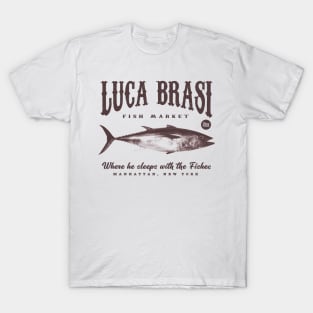 Luca Brasi Fish Market T-Shirt